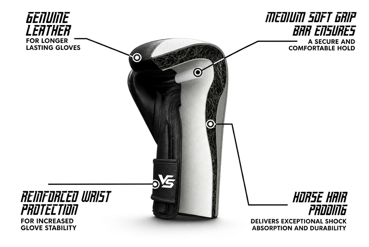 vs sparring gloves
